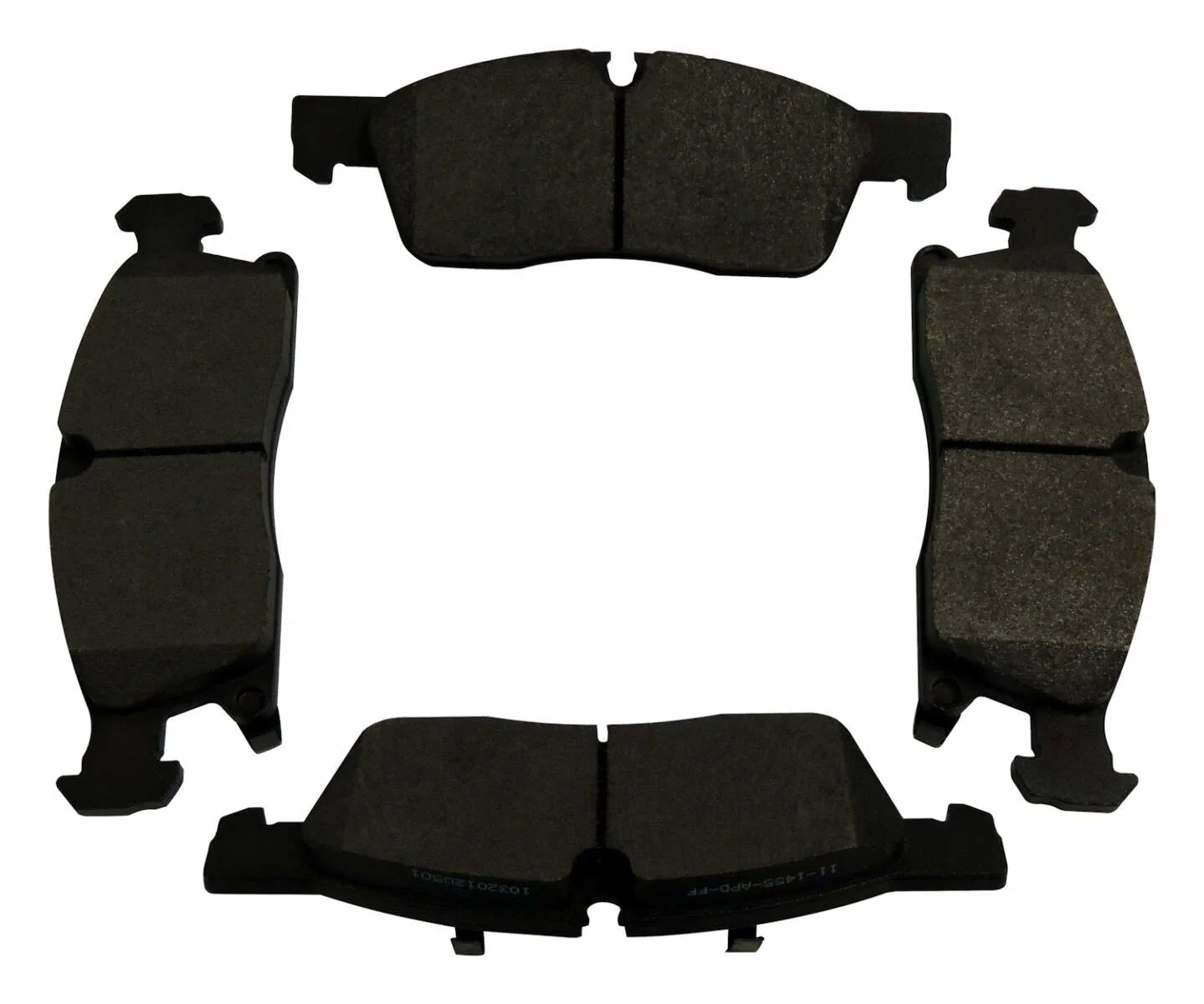 Crown Automotive - Semi-Metallic Gray Brake Pad Set - 68052370AA